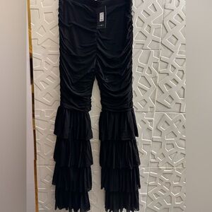 Fashion Nova Black Wide Leg Pants